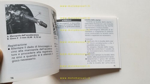 KAWASAKI ZX-9 R 2000 manuale uso manutenzione libretto originale italiano