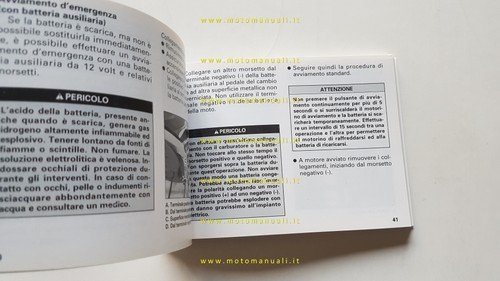 KAWASAKI ZX-9 R 2000 manuale uso manutenzione libretto originale italiano