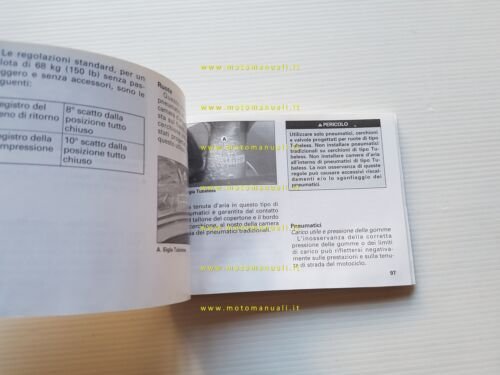 KAWASAKI ZX-9 R 2001 manuale uso manutenzione libretto originale italiano