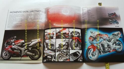 Kawasaki ZX-9 R Ninja 1994 depliant ITALIANO originale moto brochure