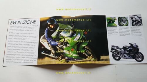 Kawasaki ZX-9R - ZX-6R Ninja 1997 depliant ITALIANO originale moto …