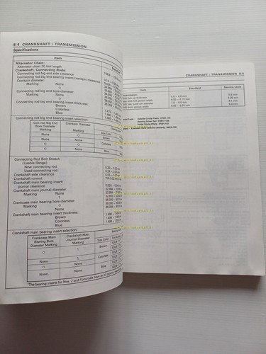 Kawasaki ZX-9R 1997-98 manuale officina INGLESE originale WORKSHOP MANUAL