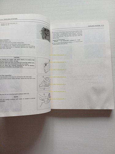 Kawasaki ZX-9R 1997-98 manuale officina INGLESE originale WORKSHOP MANUAL