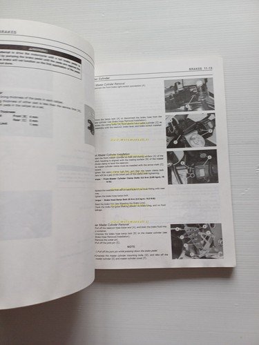 Kawasaki ZX-9R 1997-98 manuale officina INGLESE originale WORKSHOP MANUAL