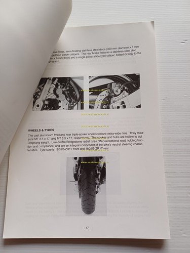 Kawasaki ZX-9R (ZX900-B1) 1993 Press Kit cartella stampa italiano-inglese
