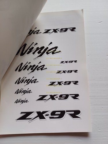 Kawasaki ZX-9R (ZX900-B1) 1993 Press Kit cartella stampa italiano-inglese