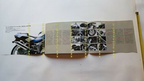 Kawasaki ZXR 250 1989 depliant Giapponese Moto ORIGINALE brochure