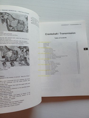 Kawasaki ZXR 400 1990 manuale officina riparazione originale inglese