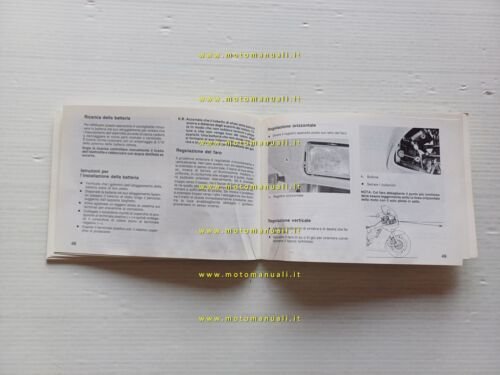 KAWASAKI ZXR 400 1990 manuale uso manutenzione libretto originale italiano