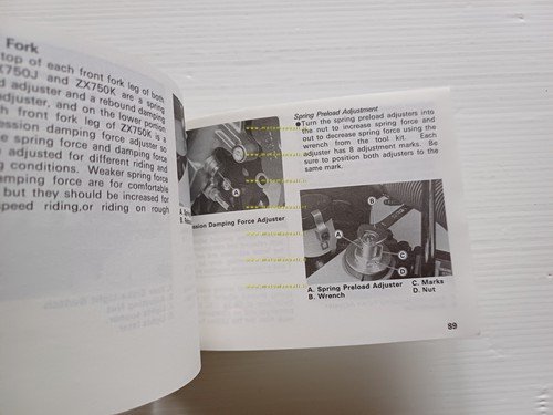 Kawasaki ZXR 750 R - ZXR 750 1991-92 manuale uso …