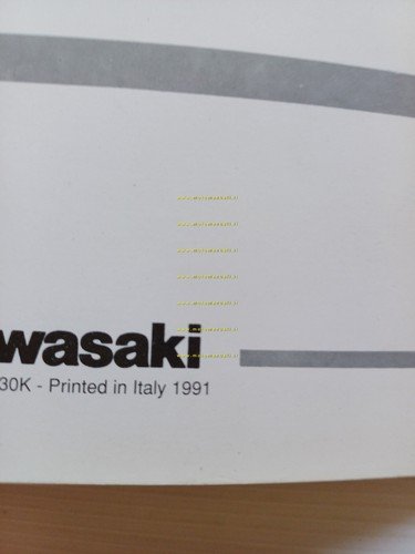 Kawasaki ZXR 750 R - ZXR 750 1991-92 manuale uso …