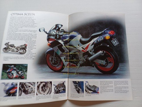 Kawasaki ZZ-R 1100 - 600 1994 depliant originale italiano