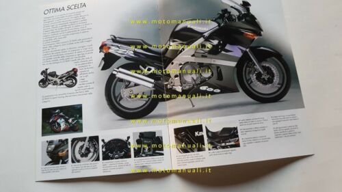 Kawasaki ZZ-R 1100 - 600 1995 depliant originale moto italiano …