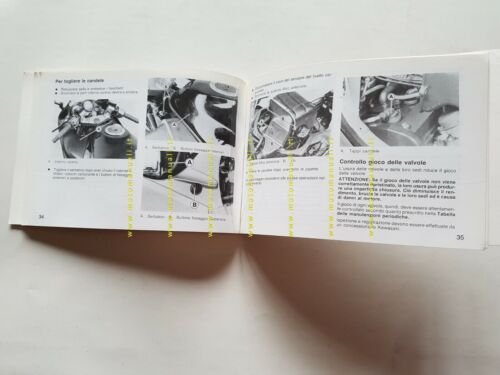 Kawasaki ZZ-R 1100 1990 manuale uso manutenzione originale italiano