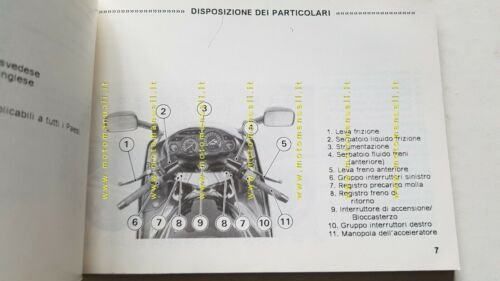 Kawasaki ZZ-R 1100 1992 manuale uso manutenzione originale italiano