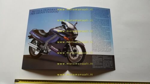 Kawasaki ZZ-R 250 1993 depliant originale ITALIANO moto brochure
