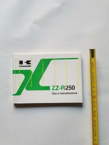 Kawasaki ZZ-R 250 1999 manuale uso manutenzione originale italiano
