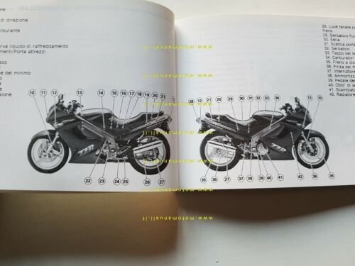 Kawasaki ZZ-R 250 1999 manuale uso manutenzione originale italiano