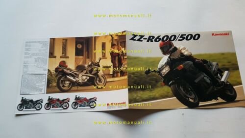 Kawasaki ZZ-R 600 - 500 1992 depliant originale moto brochure …