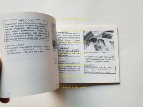 Kawasaki ZZ-R 600 1992 manuale uso ITALIANO libretto manutenzione originale