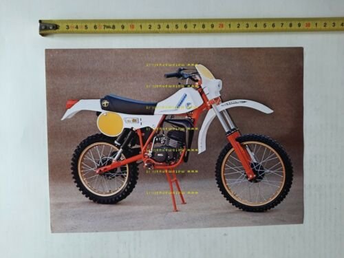 KRAMER ER 50 Enduro anni 80 depliant originale senza testo …