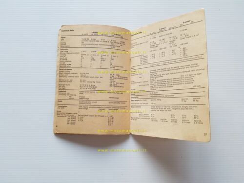 Kreidler 50 Florett anni 60 manuale uso manutenzione originale