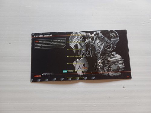 KTM 1190 RC8 2008 depliant inglese originale