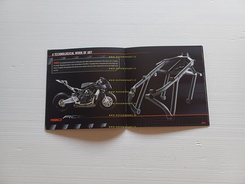 KTM 1190 RC8 2008 depliant inglese originale