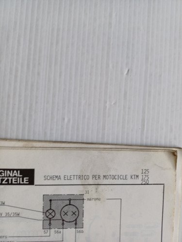 KTM 125-175-240-250-350-400 1979 manuale uso manutenzione ITALIANO originale