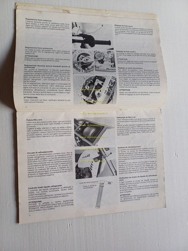 KTM 125 GS - MX 1984 manuale uso / officina …