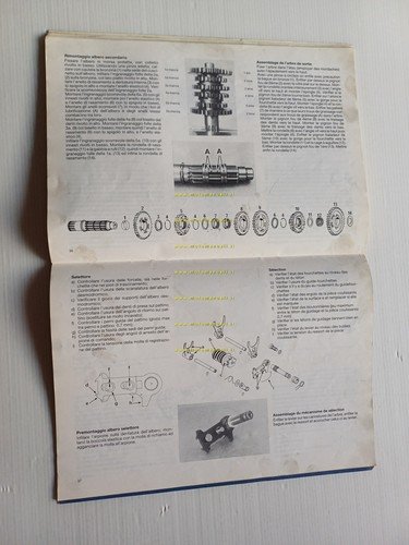 KTM 125 GS - MX 1984 manuale uso / officina …