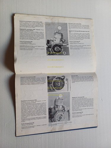 KTM 125 GS - MX 1984 manuale uso / officina …