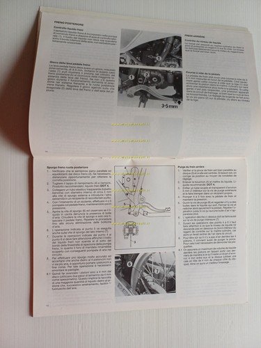KTM 125 MX - 125 Enduro 1987 manuale uso / …