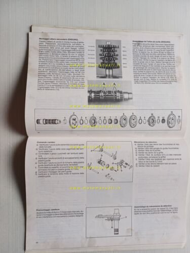 KTM 125 MX - Enduro 1987 manuale uso / officina …