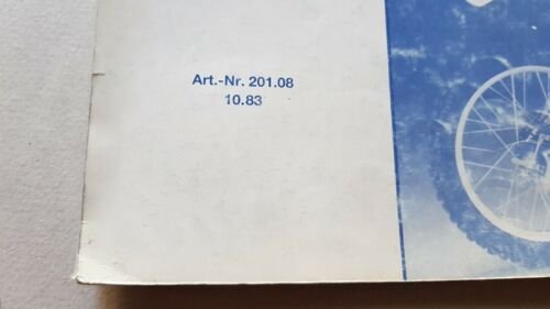 KTM 125 MX 1983 manuale uso / officina riparazione owner's-repair …