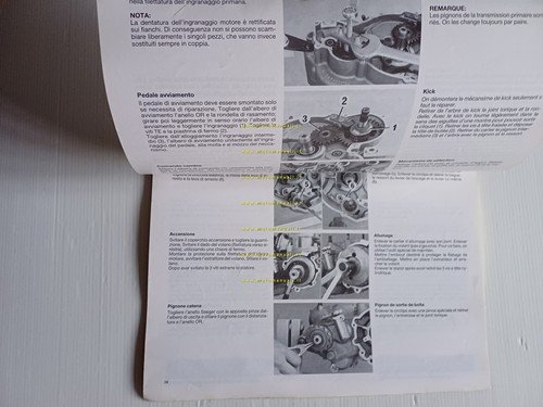 KTM 240 - 250 MX - Enduro 1986-87 manuale uso …