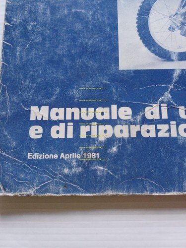 KTM 240-250 MC-GS II 1981 manuale uso officina italiano francese …