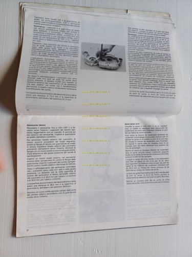 KTM 240-250 MC-GS II 1981 manuale uso officina italiano francese …