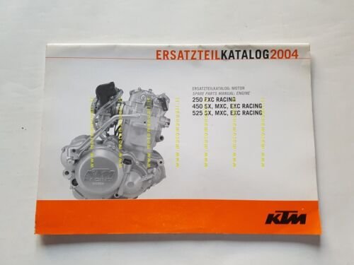 KTM 250 EXC racing -450525 MXCSXEXC racing 2004 catalogo ricambi …