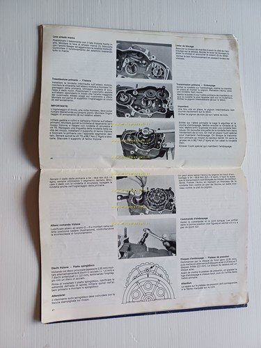 KTM 250 MX - 250 GS Enduro 1983-84 manuale uso …