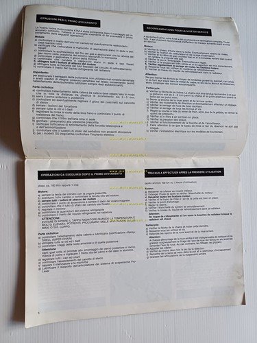 KTM 250 MX - 250 GS Enduro 1983-84 manuale uso …