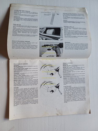 KTM 250 MX - 250 GS Enduro 1983-84 manuale uso …