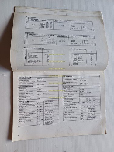 KTM 250 MX - 250 GS Enduro 1983-84 manuale uso …