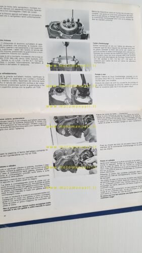 KTM 250 MX 1983 manuale uso / officina originale italiano