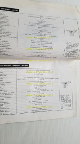 KTM 250 MX 1983 manuale uso / officina originale italiano