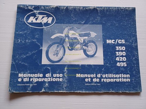 KTM 350 - 390 - 420 - 495 GS - …