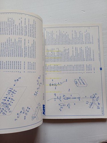 KTM 400 - 620 LC4 SX - SUPER COMPETITION 1998 …