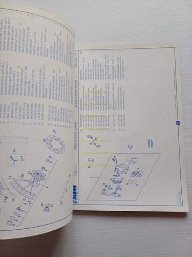 KTM 400 - 620 LC4 SX-SUPER COMPETITION 1997 catalogo ricambi …