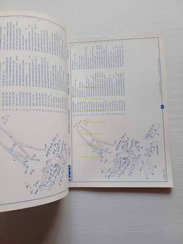 KTM 400 - 620 LC4 SX-SUPER COMPETITION 1997 catalogo ricambi …