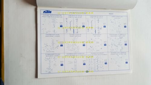 KTM 400\520 SX-MXC-EXC 2002 catalogo ricambi TELAIO -FRAME spare parts …